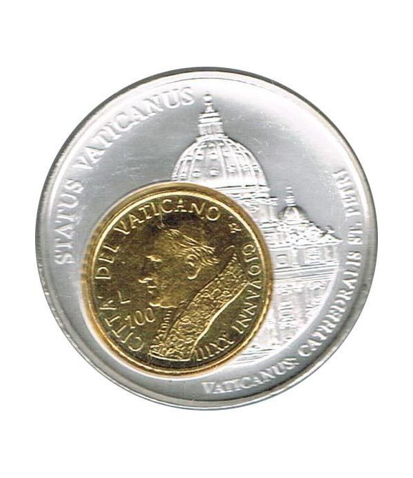Medalla Vaticano Catedral San Pedro, Papa Juan XIII.