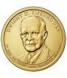 E.E.U.U. 1$ (2015) 34º Presidencial Eisenhower (2cecas)