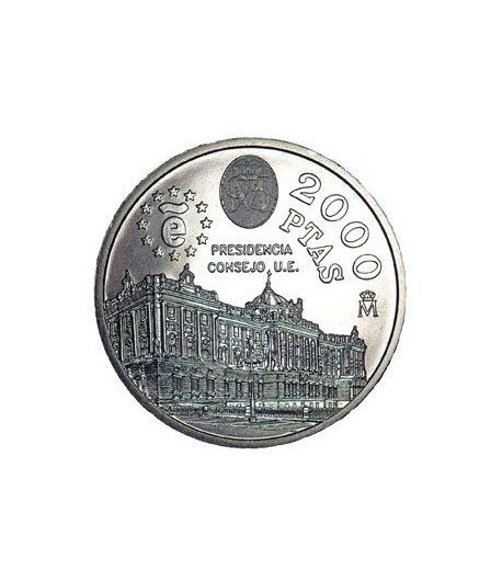 Moneda conmemorativa 2000 ptas. 1995. Plata.