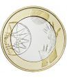 moneda Finlandia 5 Euros 2015 Deportes. Baloncesto. Cuproniquel.