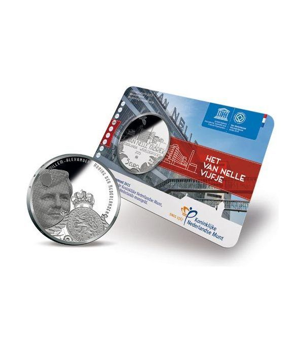 Holanda 5 Euros 2015 Fábrica Van Nelle