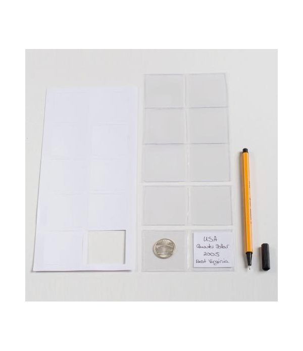 LEUCHTTURM Bolsitas para monedas hasta 42 mm. 100 unidades.