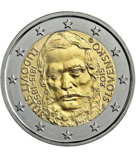 moneda conmemorativa 2 euros Eslovaquia 2015.