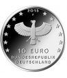 moneda Alemania 10 Euros 2015 F. 1000 Años Leipzig.