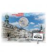 moneda Belgica 5 Euros 2015 Mons Capital Cultural. Niquel