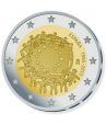 Colección monedas 2€ 30 Años bandera de Europa. 23 monedas