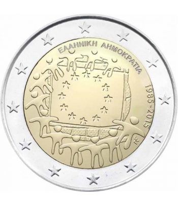 Colección monedas 2€ 30 Años bandera de Europa. 23 monedas