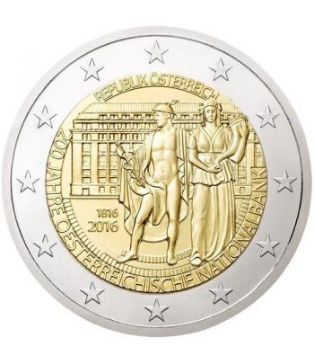 moneda conmemorativa 2 euros Austria 2016 Banco Nacional.