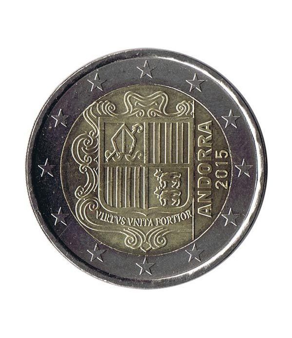 monedas euro serie Andorra 2015 (moneda de 2 euros)  - 2