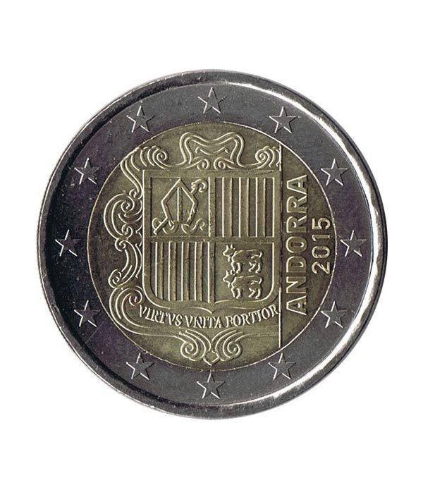 monedas euro serie Andorra 2015 (moneda de 2 euros)