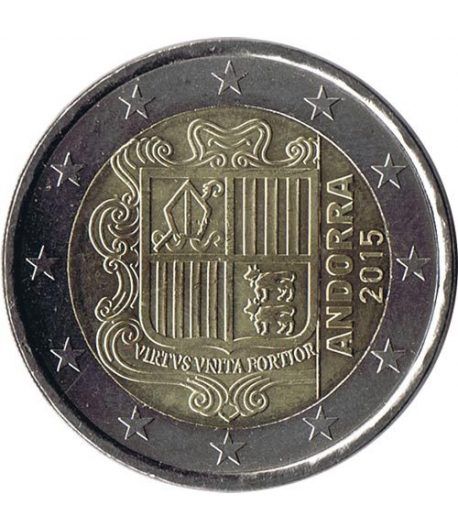 monedas euro serie Andorra 2015 (moneda de 2 euros)