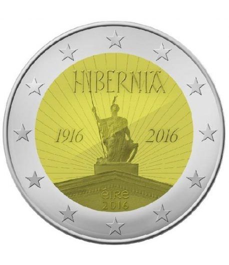 moneda conmemorativa 2 euros Irlanda 2016 Hibernia.