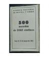 Caja con 500 monedas de DIEZ 10 centimos 1959