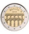 moneda conmemorativa 2 euros España 2016 Segovia.