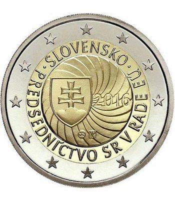 moneda conmemorativa 2 euros Eslovaquia 2016.