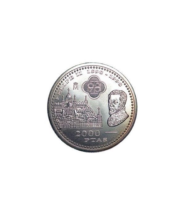 Moneda conmemorativa 2000 ptas. 1998. Plata.  - 4