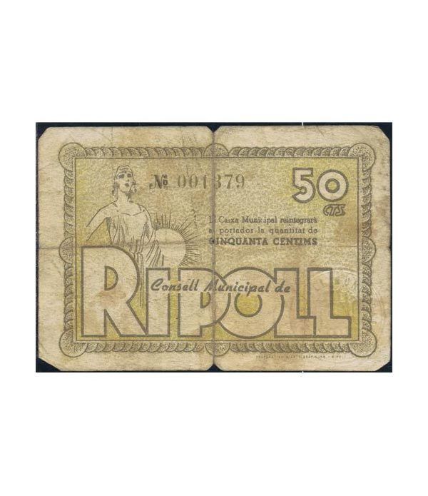 (1937) 50 Centims Ajuntament de Ripoll. MBC