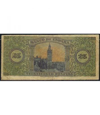 (1938/05/20) Burgos. 25 Pesetas. MBC. Serie B9755538