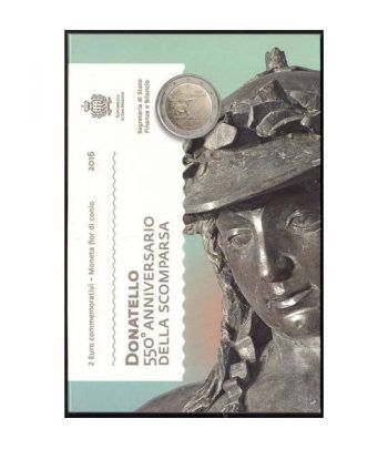 Moneda 2 euros San Marino 2016 David de Donatello