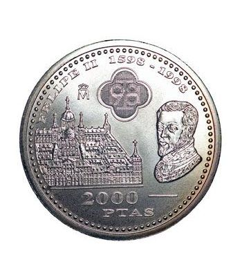 Moneda conmemorativa 2000 ptas. 1998. Plata.  - 1
