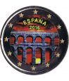 moneda conmemorativa 2 euros España 2016 Segovia. Color.