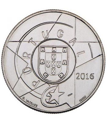 Portugal 5 Euros 2016 Modernismo Almada Negreiros. Niquel