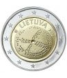 moneda conmemorativa 2 euros Lituania 2016 Cultura Báltica.