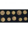 California Uncirculated Set Souvenir Gold Tokens (10)