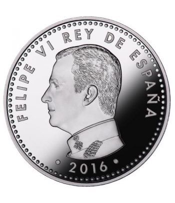 Monedas 2016 IV Centenario muerte Cervantes. Completa Plata Oro