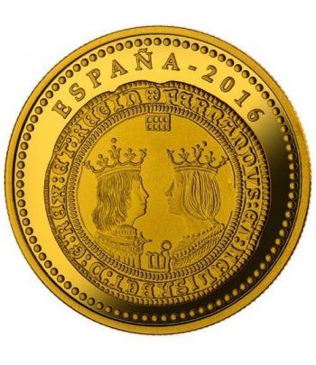 Monedas 2016 V Centenario Fernando II completa plata y oro