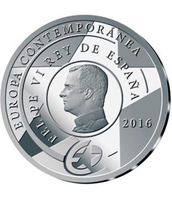Moneda 2016 Europa Contemporánea Dalí y Miró. 10 euros. Plata.