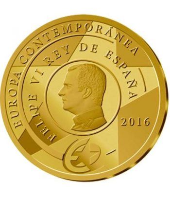 Moneda 2016 Europa Contemporánea Dalí y Miró. 200 euros. Oro.