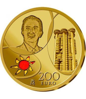 Moneda 2016 Europa Contemporánea Dalí y Miró. 200 euros. Oro.