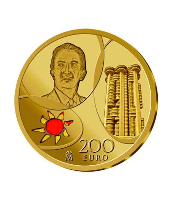 Moneda 2016 Europa Contemporánea Dalí y Miró. 200 euros. Oro.