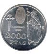 Moneda conmemorativa 2000 ptas. 1999. Plata.