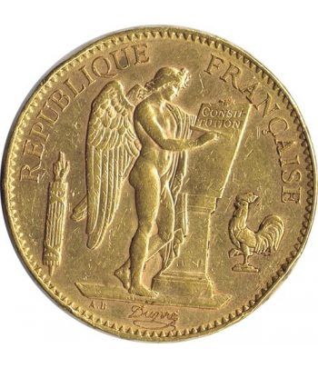 Moneda de oro 100 francos Francia 1903 A.