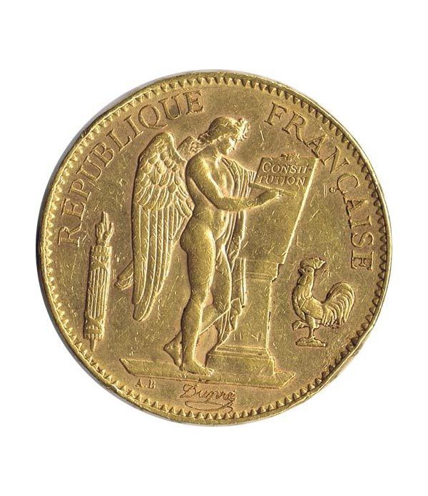 Moneda de oro 100 francos Francia 1903 A.