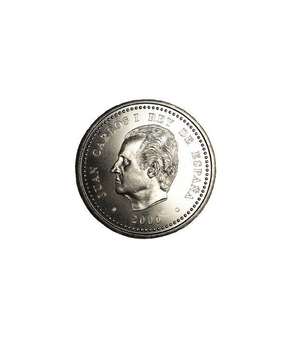 Moneda conmemorativa 2000 ptas. 2000. Plata.