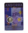 moneda conmemorativa 2 euros Andorra 2015 Acuerdo Aduanero. BU