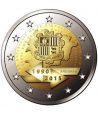 moneda conmemorativa 2 euros Andorra 2015 Acuerdo Aduanero. BU