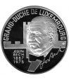Moneda de plata 25 Ecu Luxemburgo 1993 Gran Duque.