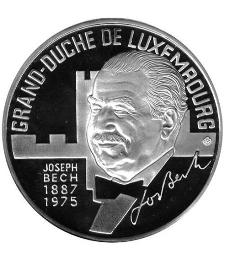 Moneda de plata 25 Ecu Luxemburgo 1993 Gran Duque.