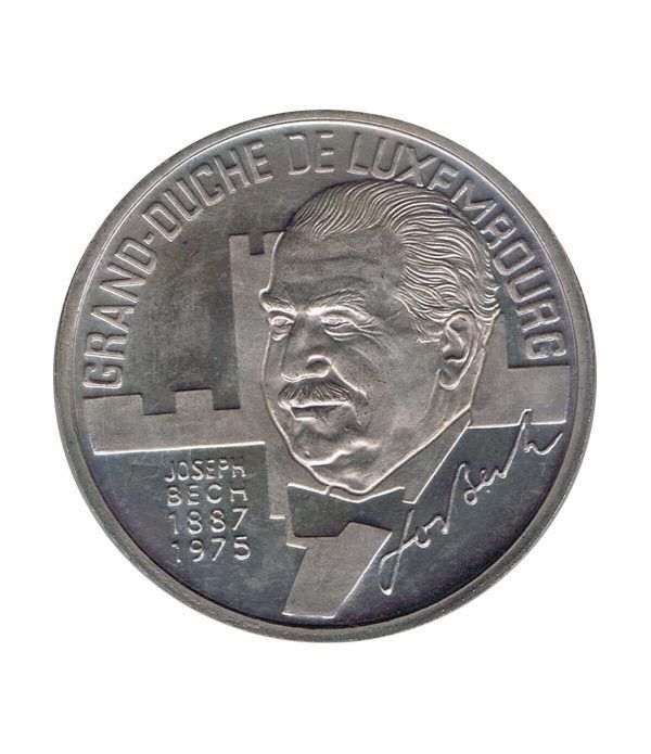 Moneda 5 Ecu Luxemburgo 1993 Gran Duque. Cuproníquel.  - 1