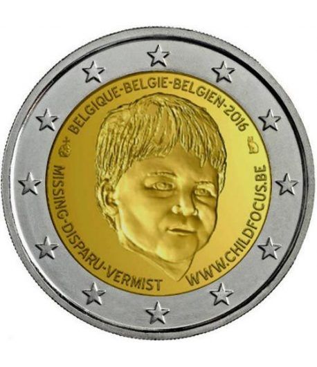 moneda conmemorativa 2 euros Belgica 2016 Niños Desaparecidos