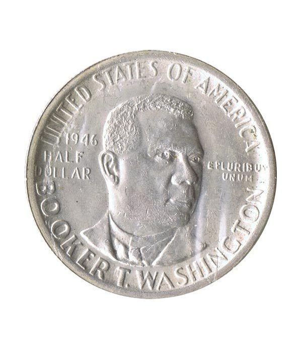 Moneda de plata 1/2 $ Estados Unidos Washington 1946 S.  - 4