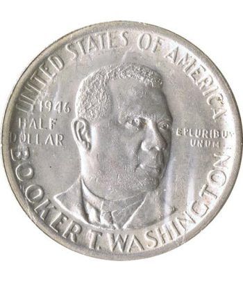 Moneda de plata 1/2 $ Estados Unidos Washington 1946 S.