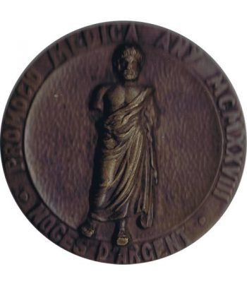 Medalla Promoció Médica 1928. Bodas de plata. Bronce.