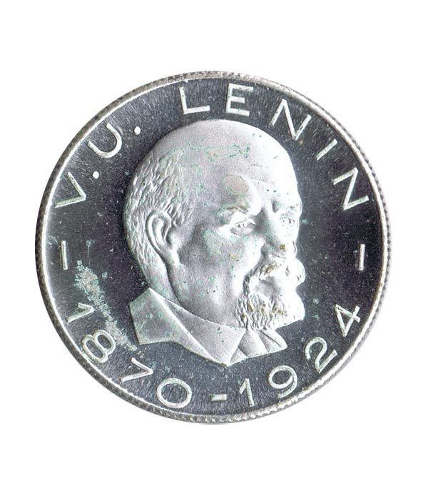 Medalla V.U. Lenin 1870-1924. Cuproníquel.  - 4