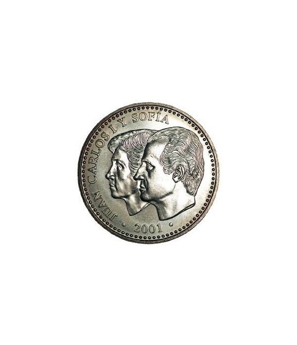 Moneda conmemorativa 2000 ptas. 2001. Plata.