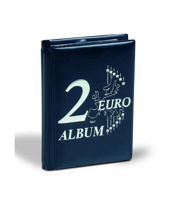 LEUCHTTURM Álbum de bolsillo para 48 monedas de 2 euros Album Monedas Euro - 2